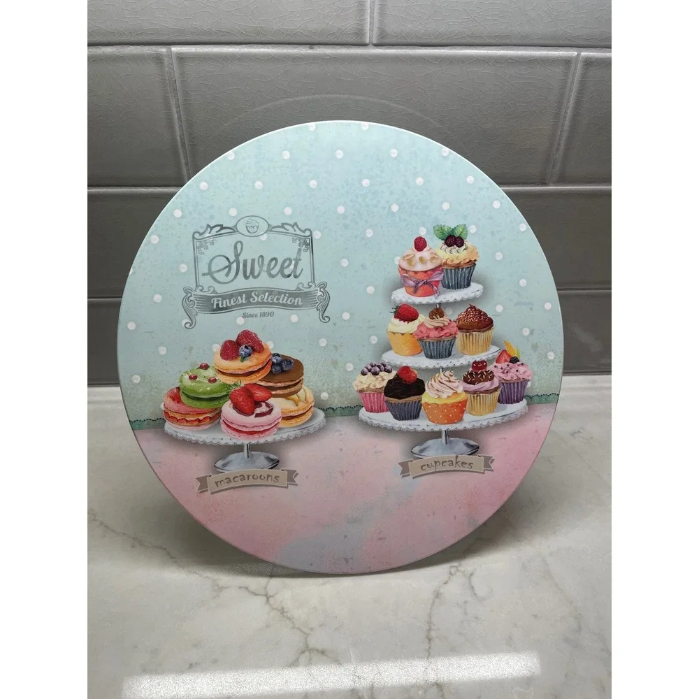 Vivenza Italy Melamine Cake Stand Cupcake Macaroon Dessert Pedestal Server 12